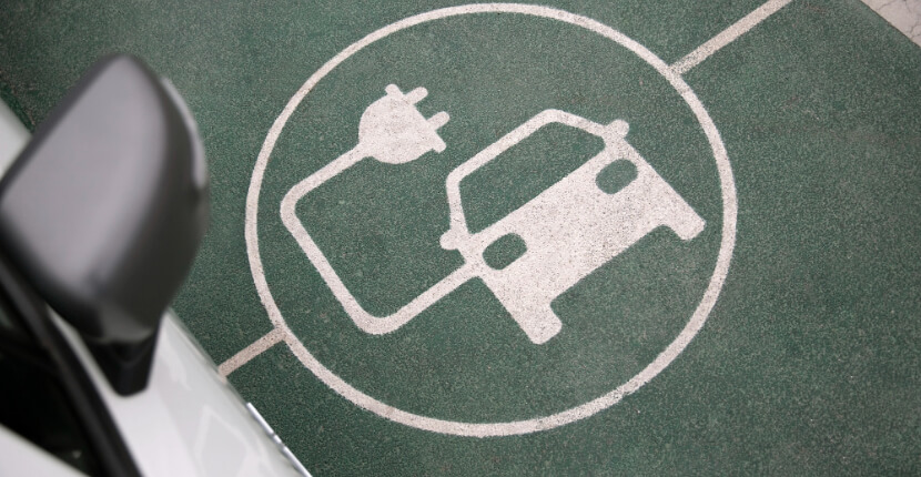 Electric Car Charging Bay Markings